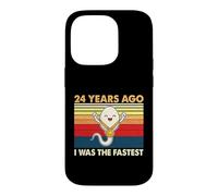 24th Birthday 24 Years Ago I Was The Fastest Bday Case for iPhone 14 Pro