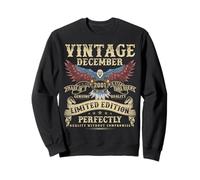 24th Birthday Gifts December 2001 Men Funny 24 Years Old Sweatshirt