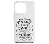 24th birthday, retro Vintage Design, man, woman 2001 Case for iPhone 13 Pro