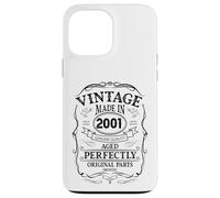 24th birthday, retro Vintage Design, man, woman 2001 Case for iPhone 13 Pro Max