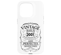 24th birthday, retro Vintage Design, man, woman 2001 Case for iPhone 15 Pro