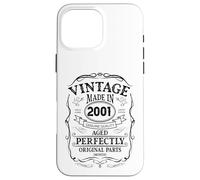 24th birthday, retro Vintage Design, man, woman 2001 Case for iPhone 16 Pro Max