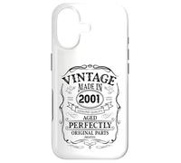 24th birthday, retro Vintage Design, man, woman 2001 Case for iPhone 17