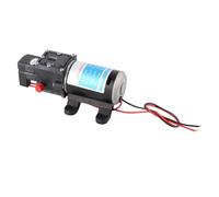24V 100W Self-Priming Diaphragm Water Pump with Automatic Pressure Switch, High Pressure 8L/Min Transfer Pump for Car Wash, Agricultural Spraying, Industrial & Household Water Supp