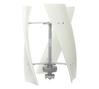 24V 100W Vertical Wind Turbine Generator with Smart Controller - Efficient Marine & RV Energy Solution - Ideal for Home & Industrial Use - Eco-Friendly Power Generation