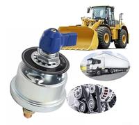 24V 150A Heavy Duty Master Battery Disconnect Switch with Brass Terminals and ABS Housing for Car, Truck, RV, Marine, ATV, UTV, Trailer, Off-Road Use(BLUE SIGN)