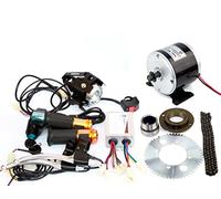 24V 250W Electric Mini Scooter Engine Chain Drive System Electric Small Bike Replacement Motor Kit Homemade Drift Kart Drive Kit (24V twist kit)