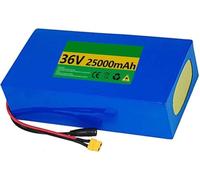 24V 29.4V 36V 8Ah 10Ah 12Ah 15Ah 18Ah 20Ah 25Ah Ebike Battery Electric Bicycle Battery Lithium Battery Pack with 2A Charger(29.4V 10Ah,XT60)