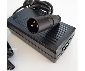 24V 2A Lithium/Lead Acid Battery Scooter Charger with XLR Connector Wheelchairs, Mobility Scooters fits Pride Mobility, Jazzy Power Chair, Drive Medical,Golden Technologies, Shoprider, Rascal