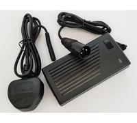 24V 2AMP LITHIUM Battery Charger For Mobility Wheelchair, Scooter fits all Pride Mobility, Jazzy Power Chair, Drive Medical, Shoprider Male 3-Pin XLR Plug