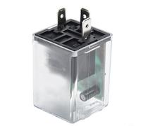 24V 3-Pin Electronic Flasher For Relay for Car Turn Signal Indicator Lights - LED-Compatible, Short-Circuit & Overload Protected, DC Automotive Bulb Fla