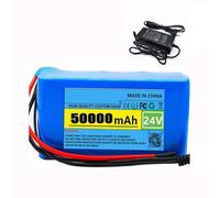 24V 30AH 50AH Electric Bicycle Battery Lithium Battery with 2A Charger for E-Bike E Scooter Motorcycle Waterproof Battery with Protective Plate 36V50AH,XT30+DC