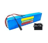 24V 30AH Waterproof Lithium-Ion Electric Bicycle Battery Built-In Protection Board 7S4P Long-Life Lithium-Ion Battery with Charger Suitable for Wheelchairs and Toy Cars XT30