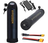 24V 36V 48V 60V Electric Bike Battery 6Ah 10Ah 15Ah 21Ah Ebike Lithium Water Bottle with Charger for Urban Bikes/Road Motor 0-1500W