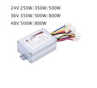 24V/36V/48V Bike Brush electronic starter Controller 250W/350W/500W/800W DC Brush electronic starter Controller for Bicycle Parts MQXFCZUX(24V350W)