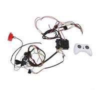 24V 40A DIY Wiring Harness Conversion Kit with 2.4G Remote and Switch Control Box for Kids Ride-On Electric Cars, Compatible with 12V
