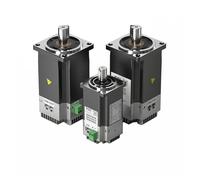 24V 48V 200W 400W 750W DC Servo electronic starter Low Voltage Servo electronic starter 40mm 57mm 60mm 80mm Flange 17Bit Encoder Pulse input RS485 3000rpm IINKUEYK(57mm Flange 60W 24V)