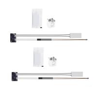 24V 48W Ceramic Heater Kit for Bambu Lab P1P P1S | 24V 48W for power, for rapid heat up, max for 300c, compatible P1P P1S, includes fixing clips