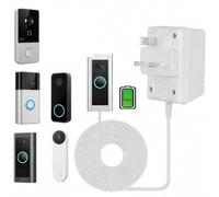 24V 500mA Doorbell Transformer, 8M Video Doorbell Power Adapter for Ring