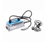24V 50A Lead Acid Battery Charger, IP67 Waterproof Smart Auto Shut-off Fast Charger with Portable Handle for Electric Forklifts, Sweepers, Golf Carts, ATVs