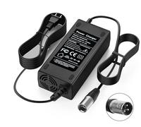 24V 5A 3-Pin Male XLR Charger for Lakematic, Pride Mobility, Jazzy Power Chair, Shoprider, Drive Medical, Golden Technologies, Rascal 200T/500T/301 PC 24BC5000TF-1, Only for Lead Acid
