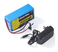 24V 5Ah Lithium Battery for Kid Ride on Toys with 29.4V 1A Charger, 1 Pack