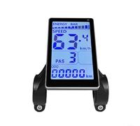 24V 60V Electric Bicycle LCD Display Screen Compatible With For LCDM5 And Controllers Featuring 5 Pin SM Connector Displaying Speed Battery And Mileage Data