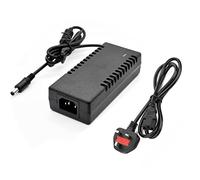 24V 6A DC Power Supply Adapter AC 100V~240V to DC 24 Volt 6 Amp 144W Converter Transformer 5.5x2.1mm Plug for LED Strip Light 3D Printer LED Driver LCD Monitor,Wireless Router,Security Cameras