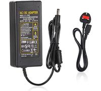 24V 6A Power Supply Adapter, 100-240V AC to DC Converter Charger, 144W With 5.5mm x 2.1mm Output Jack for 5050 3528 LED Strip Light, LED Driver