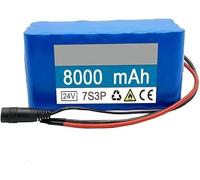 24V 8Ah 7S3P Lithium Ion Battery for Electric Bicycles and Self Balancing Electric Scooters with 29.4V 2A Charger(XT60+DC)