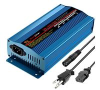 24V 8Amp Battery Charger, Automatic Smart Lead-Acid Battery Trickle Charger Maintainer with XLR Connector for Wheelchair, Sealed AGM Battery,Car Boat,Lawn Mower, Scooter and Motorcycle eBike