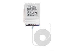 24V AC 500mA Doorbell Transformer Power Adapter For Ring Video Doorbell 1st Gen 2nd Gen 3rd Gen Wired Models Stable Power Supply Wide Input Range 220-240V Multiple Cable Lengths Certified Safety White