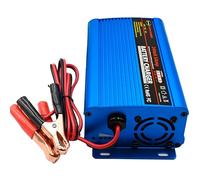 24V Battery Charger Automatic Smart Battery Charger Maintainer 5A Trickle Charger with Alligator Clips for Charging AGM Gel Lead-Acid Batteries for Cars wheelchairs Boats(UK Plug)
