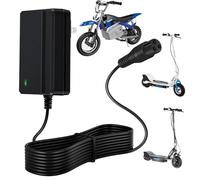 24V Battery Charger Replacement for Razor E100, E200, E300, E500, PR200, MX350, Dirt Bike, Pocket Mod, Sports Mod, and Dirt Quad, 3-Prong Inline Female Connector