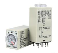 24V DC 5A Relay H3Y2 8 Pin Timer Delay Switch with 60 Seconds Activation Delay (H3Y-2 60S AC110V)