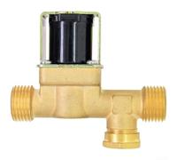 24V DC Brass Solenoid Valve with 1/2 Inch Threaded Port for Reliable Flow Control in Industrial Settings (SEN-SZ21WB)