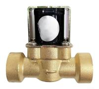 24V DC Brass Solenoid Valve with 1/2 Inch Threaded Port for Reliable Flow Control in Industrial Settings (SEN-SZ21NA)