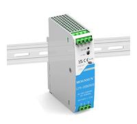 24V Din Rail AC/DC Power Supply - 75W 24V 3.2A Output, Reliable and Efficient and Cost-Effective for Industrial Applications - High Efficiency and Superior Protection