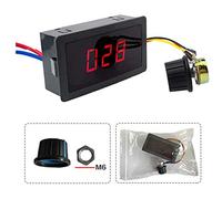 24V Direct Current Motor Speed Controller with Digital Display - PWM Stepless Regulator - Adjustable Duty Ratio Switch 0 to 100 Percent for DC Motor Applications