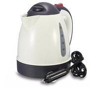 24v Electric Car Kettle - Tea Coffee Travel Camping Hiking Caravan Boiling Volt Water Socket | for Hot Water, Coffee, Tea | With Cigarette Lighter Charger