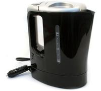 24V Electric Portable Car Kettle - For Van, Car, Lorry | Lighter, 800Ml Plug In Motor Black Volt | Plug Into Cigarette, Lighter Charger | Portable Travel Kettle | Fast Boil