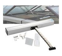 24V Electric Window Opener Actuator with Remote Control - Motorized Skylight & Roof Vent Opener, 300-1000mm Stroke, Easy Install Chain Mechanism for Home & Office Automation