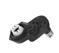 24V Gearbox for Disney Princess Carriage Large Axle Hole, 24 Volt Motor 30000RPM with Gear Box for Power Wheels Kids Ride On Car Parts