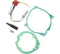 24V Glow Plug Repair Kit, 5KW Parking Diesel Heater Glow Ignition Plug Kit with Filter, Car Ceramic Heater Repair Parts Fit for Webasto, for Eberspacher