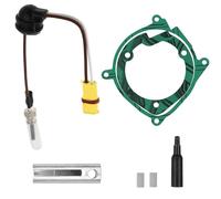 24V Glow Plug Repair Kit for Eberspacher Espar Airtronic D4 D4S Heater | Copper glow pin with strainer screen and 2 gaskets included, complete with removal/fitting tool for quick DIY servicing