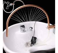 24V Head Spa Equipment - Adjustable Shampoo Bed Water Therapy Outlet Frame for Shampoo Bowls