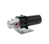 24V High Pressure Gear Pump Magnetic Water Oil Pump Stainless Steel Micro Pump