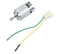 24V High Speed Electric Motor for Children Ride On Toy Cars DL555-C 200W Gearmotor with Wire and Gear Kit(555 24V 18000 9T)