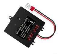 24V Intelligent Balancer with Digital Display, 2x12V Equalizer for Lead-Acid/Lithium/NiMH/LiFePO4, IP67 Waterproof Voltage Compensation Device for Cars, Boats, Motorcycles