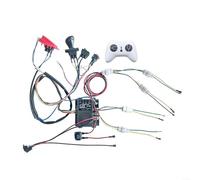 24V Kids Electric Car DIY Wiring Harness Kit 2.4G Switch Control Box Remote Control Conversion Kit for Children Ride On Toys Power Upgrade 12V 18V 20V Compatible